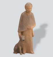 Produktbild zu: Hirt stehend mit Hund