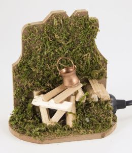 Produktbild zu: Flackerlagerfeuer, 230 V, 12 x 8 x 12 cm