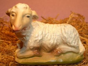 Produktbild zu: Schaf liegend links