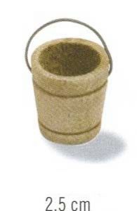 Produktbild zu: Holzeimer, 2,5 cm