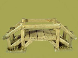 Produktbild zu: Holzbrücke, 23 cm