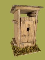 Produktbild zu: Toilettenhäuschen, 12 x 7 x 7 cm